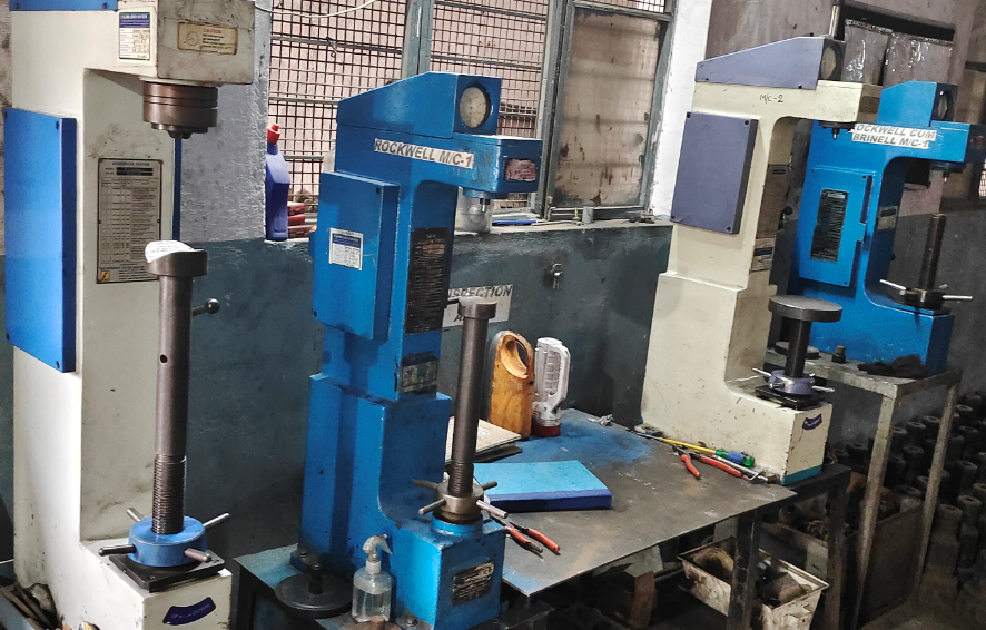 Rockwell hardness tester machines
